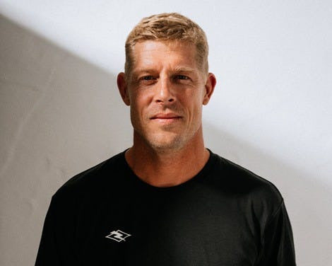 Portrait of the surfer Mick Fanning