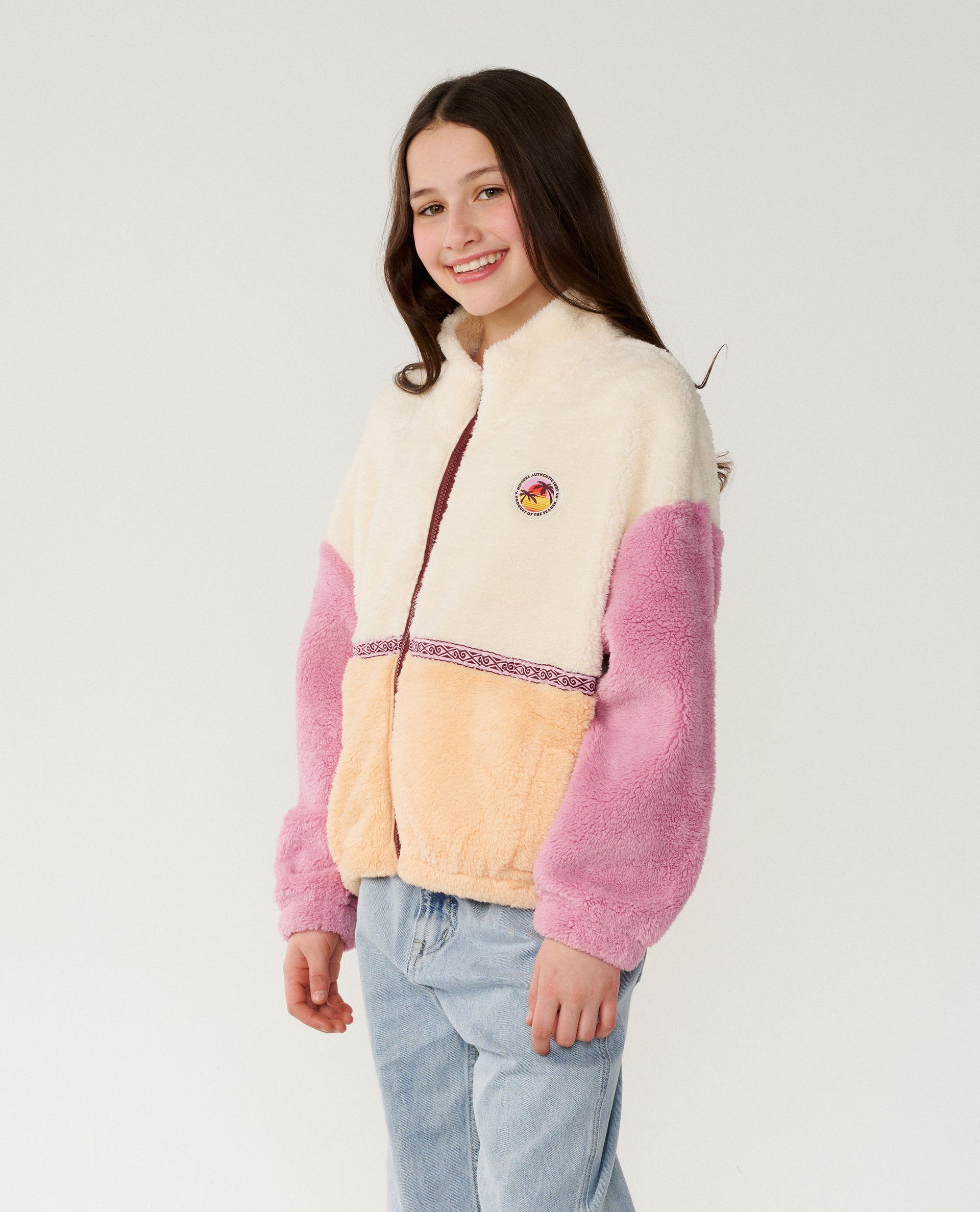 Surf Revival Zip Through Polar Kids