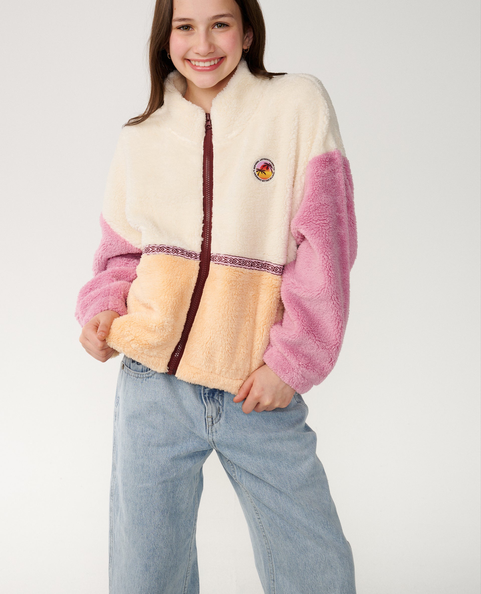 Surf Revival Zip Through Polar Kids