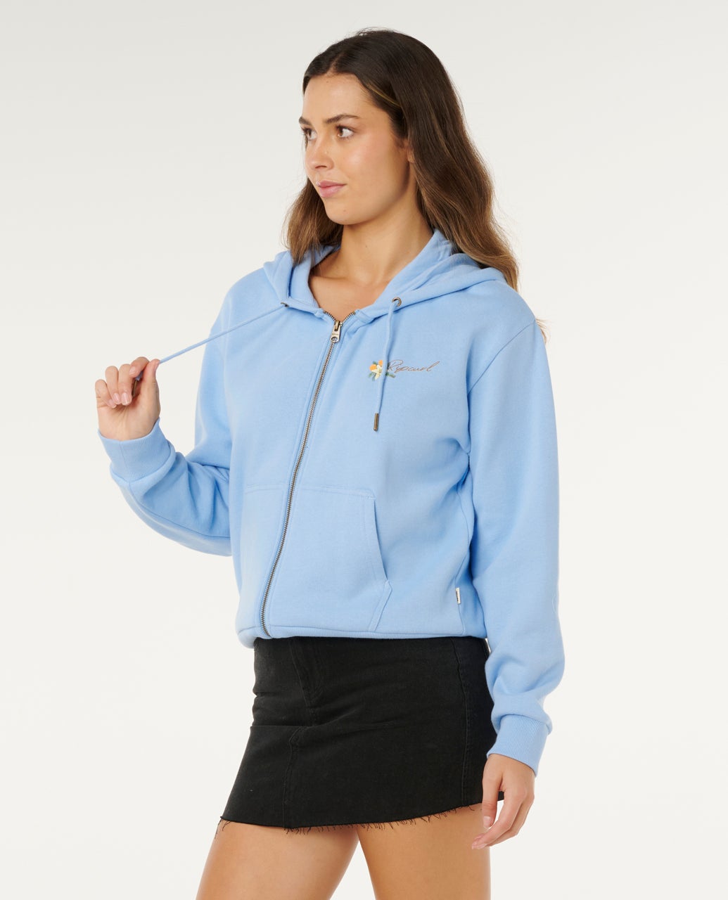 Poolside Zip Thru Relaxed Hood Fleece – Rip Curl