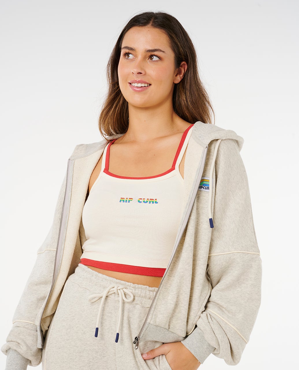 RIP CURL スプリング Surf Side Spliced Zip Through Fleece – Rip Curl
