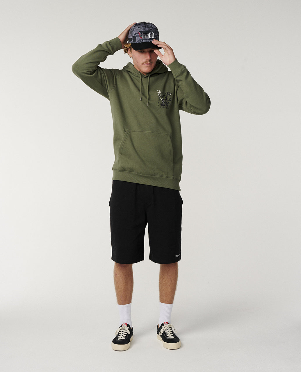 Eddie Would Go Poster Hood Fleece