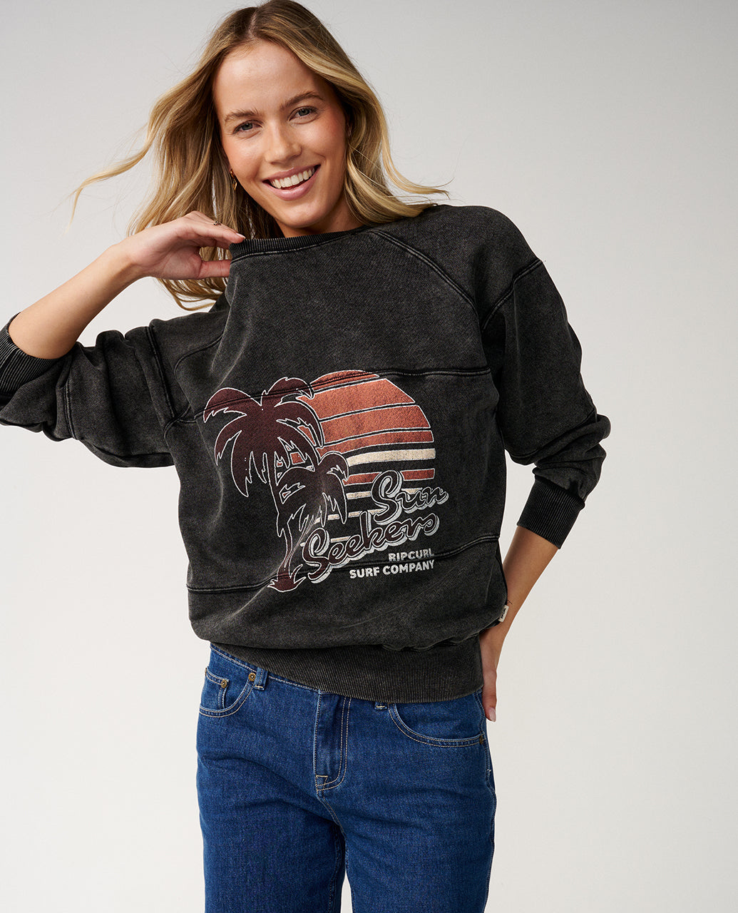 Seeker Raglan Standard Crew Fleece