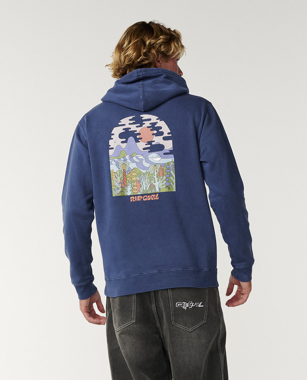 Pacific Rinse Higgins Hood Fleece