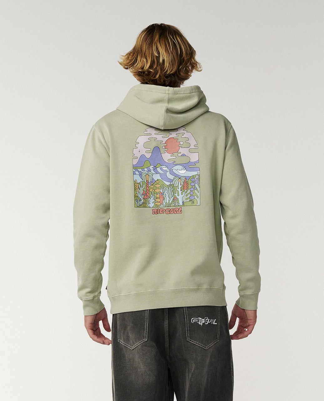 Pacific Rinse Higgins Hood Fleece