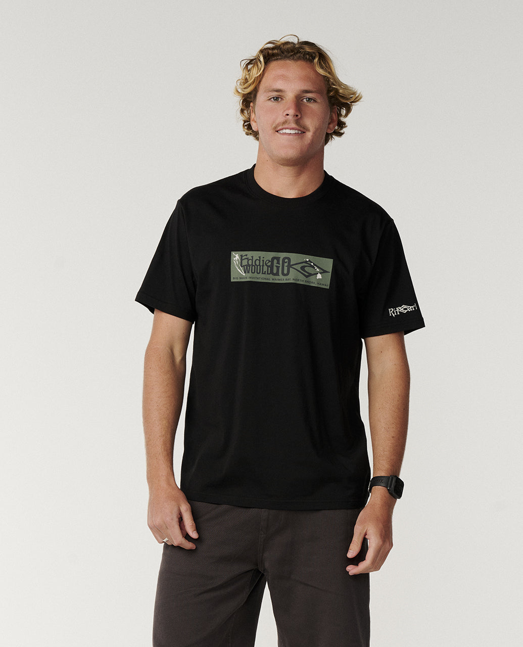 2026 Eddie Would Go Sticker Relaxed Tee