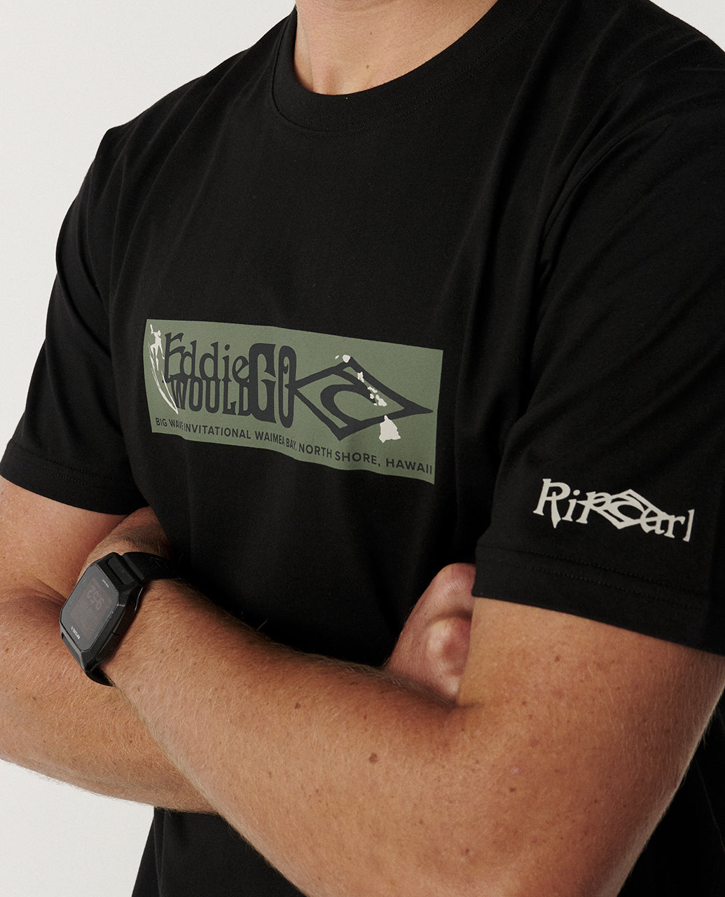 2026 Eddie Would Go Sticker Relaxed Tee
