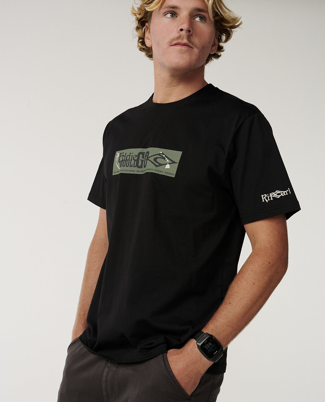 2026 Eddie Would Go Sticker Relaxed Tee
