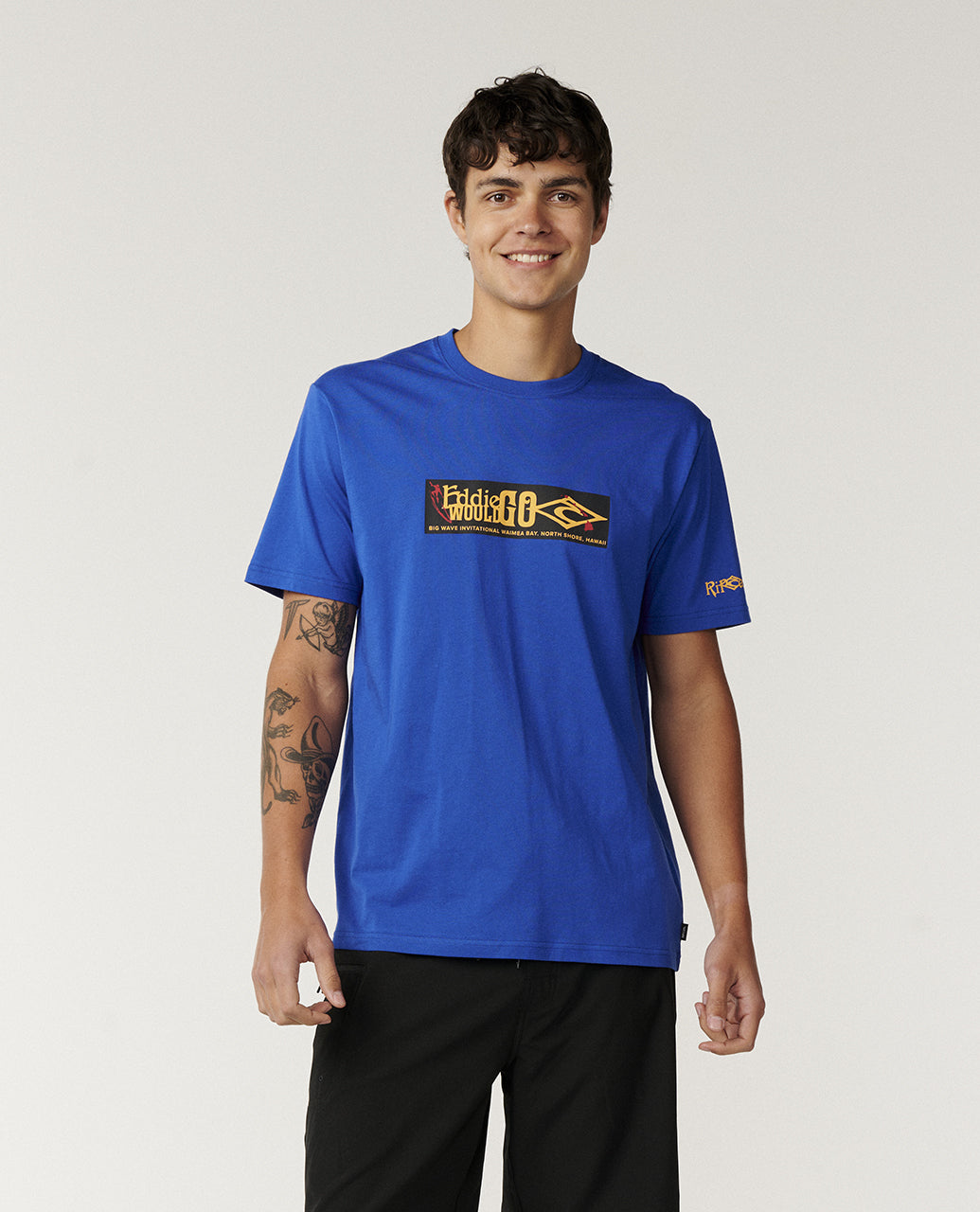 2026 Eddie Would Go Sticker Relaxed Tee