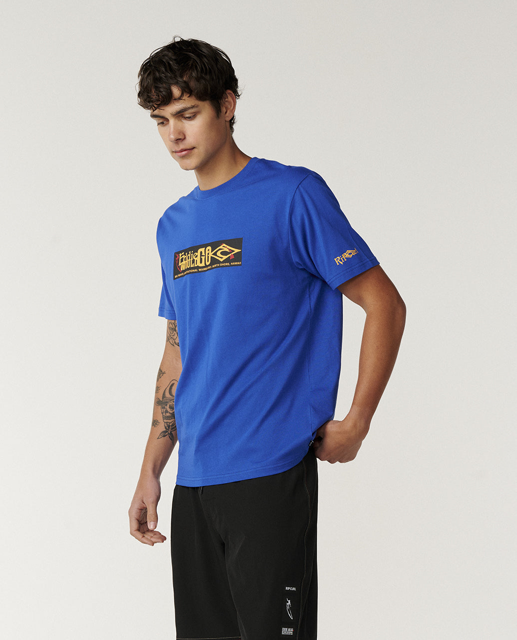 2026 Eddie Would Go Sticker Relaxed Tee
