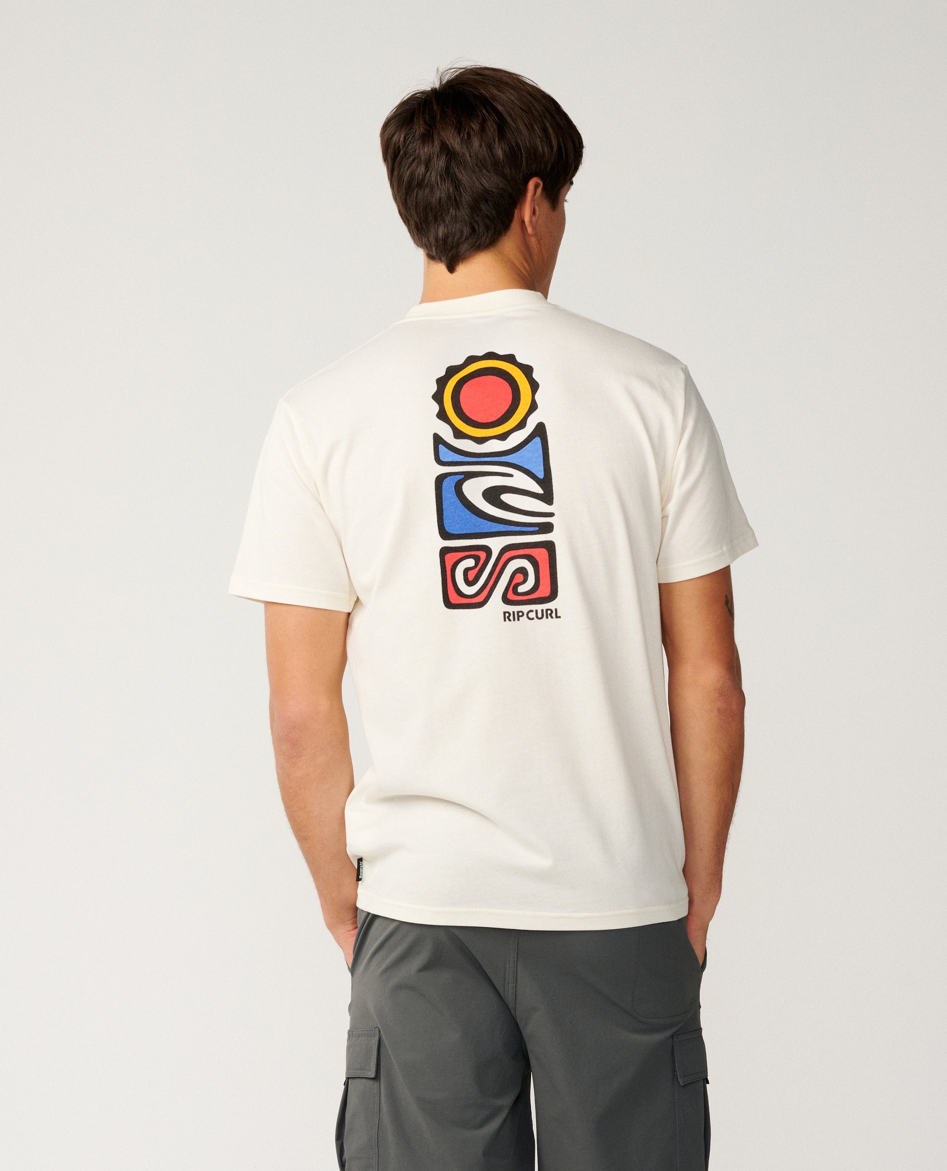 Search Series Vaporcool Stack Relaxed Tee