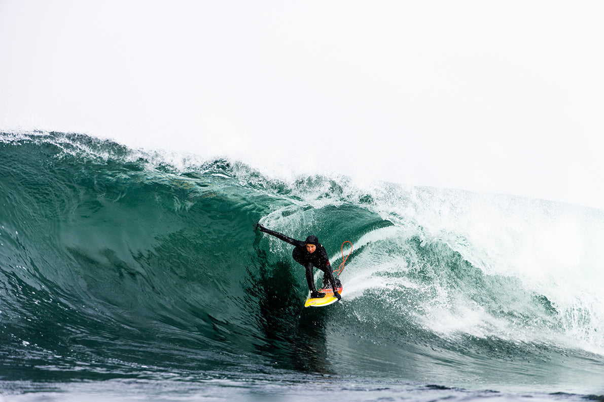 Surfing into cold water