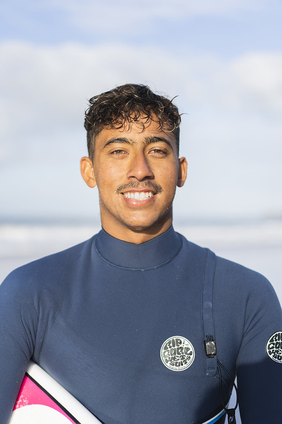 The pro surfer Samuel Pupo