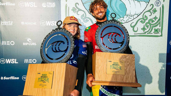 Caitlin Simmers & Joa Chianca Win First-Ever CT Event at the MEO Rip Curl Pro Portugal.