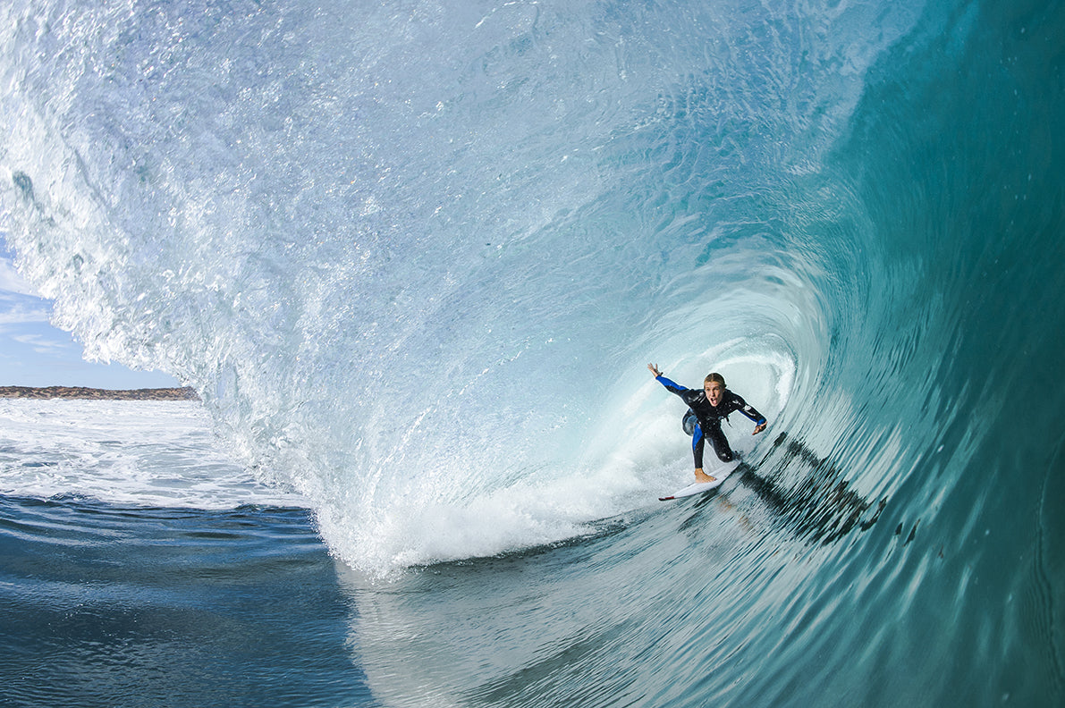 The pro surfer Jacob Willcox