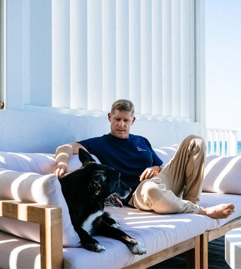 Mick Fanning Chilling